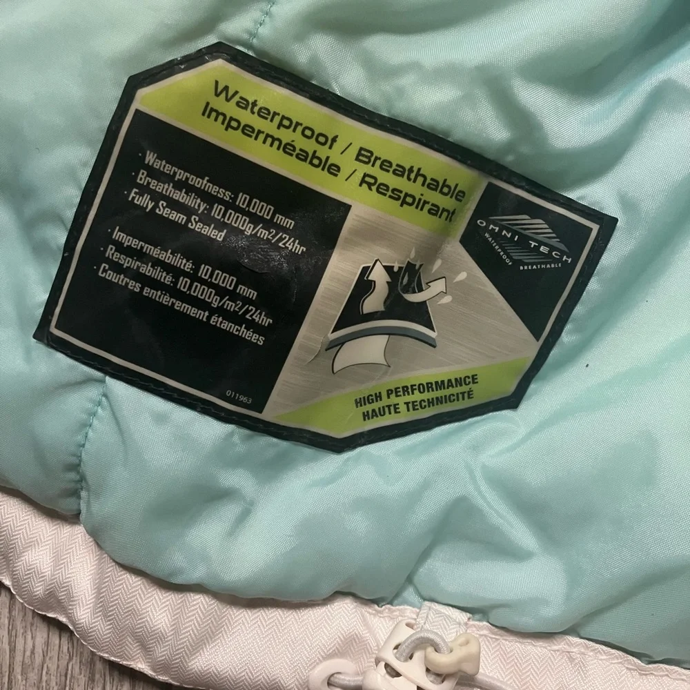 COLOMBIA Cream Ski & Snow Jacket Lightweight - Picture 5 of 14